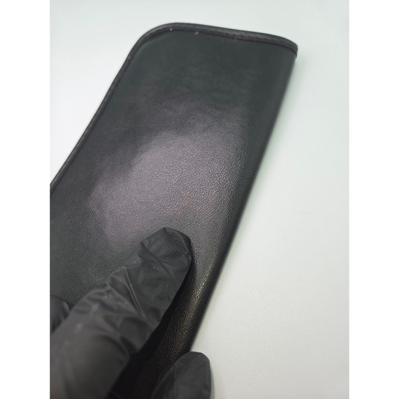 Gianni Versace Vintage Black Leather Medusa Head Eyewear Sunglasses Case Italy - Picture 6 of 7